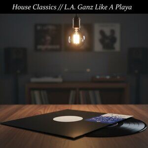 L.A. Ganz ‎– Like A Playa Promo Single Vinyl 1996